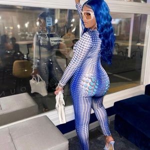 Blue Print Jumpsuit 💙